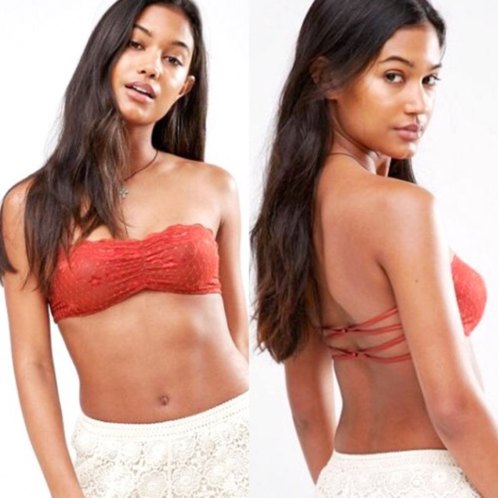 Free People Essential Lace Bandeau Bra